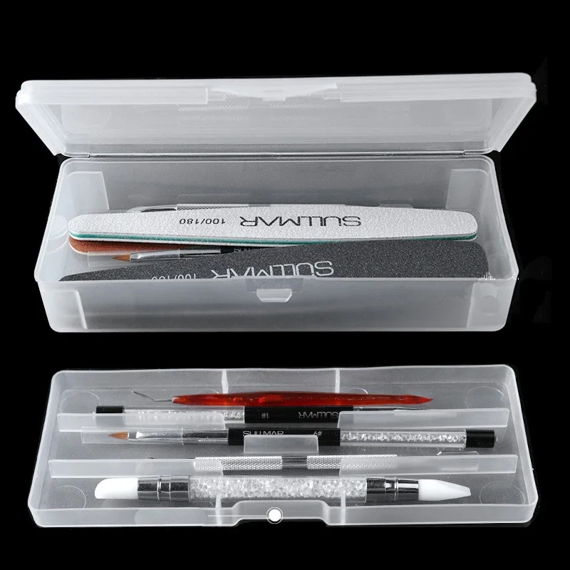 File Cabinet - 1Pc Rectangle Double-layer Nail Art Tool