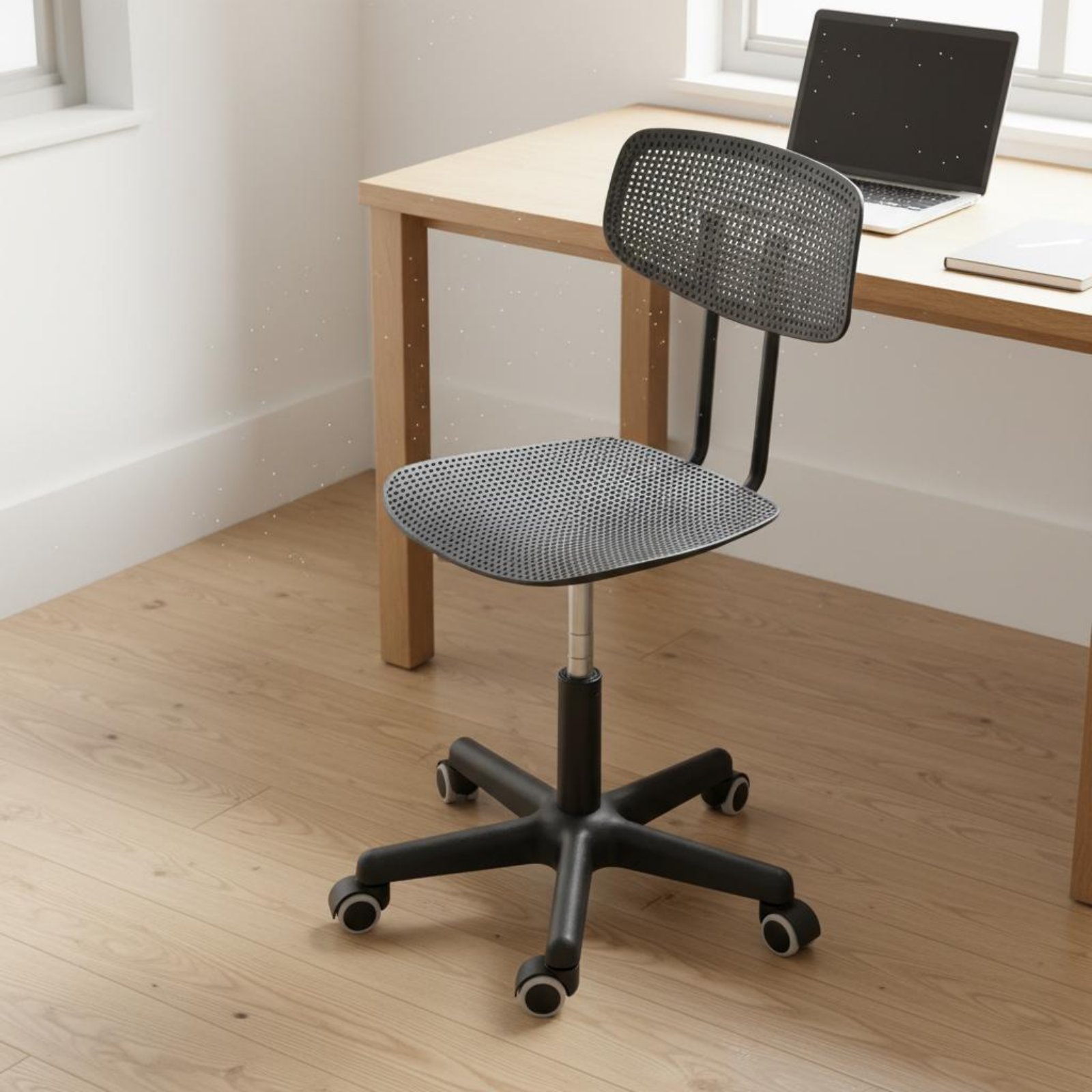 Office Chair - Adjustable Rolling Desk Chair Breathable Design