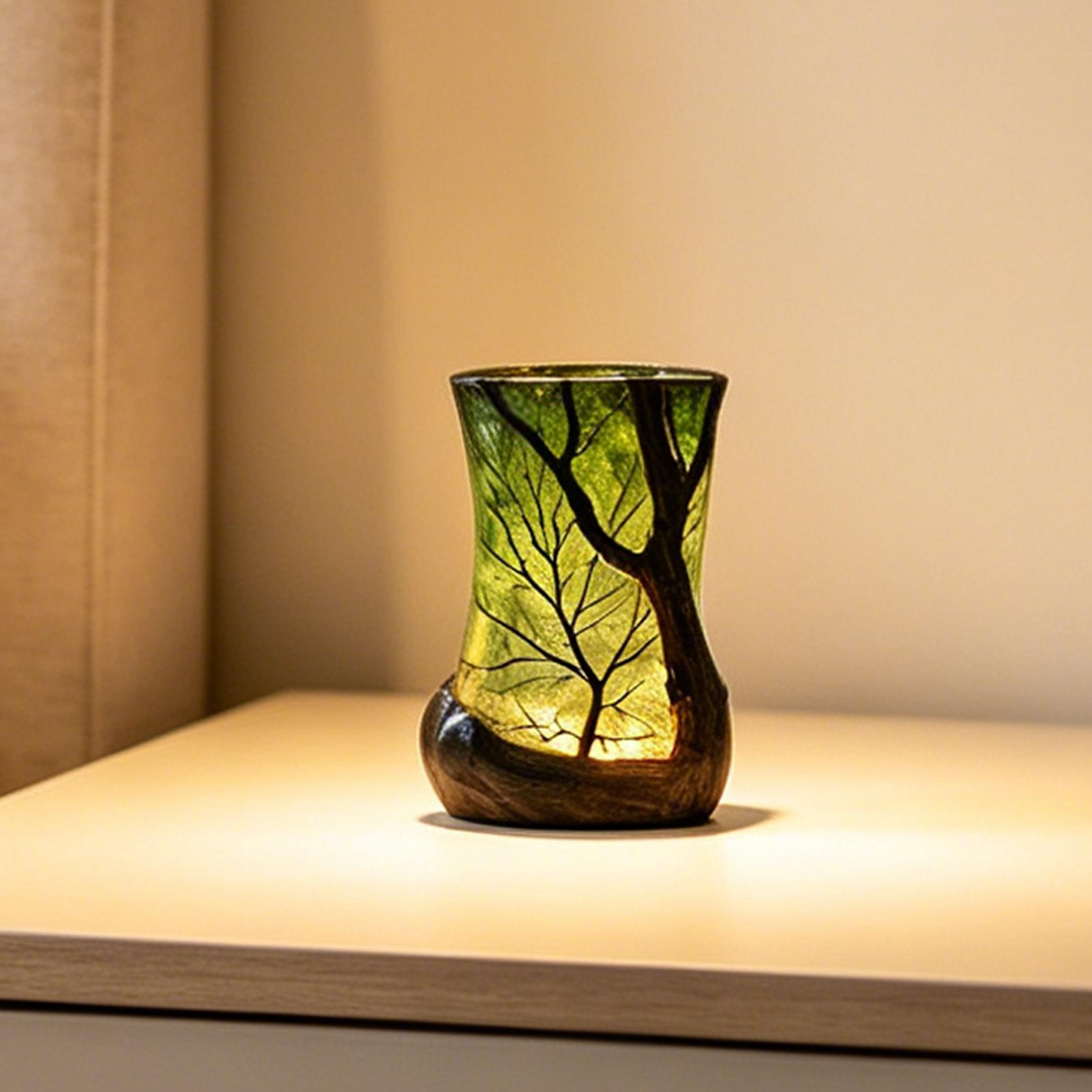 Desk Lamp - Bedside Table Lamp Forest Nightlight Decorative