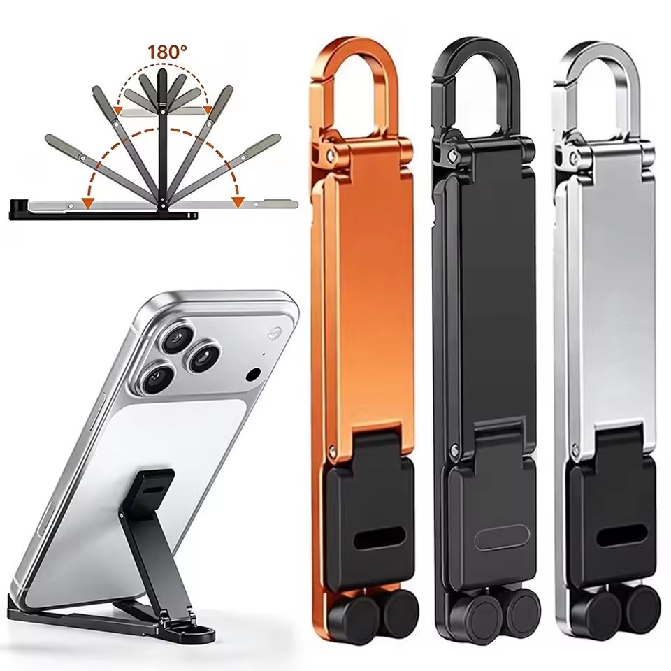 Standing Desk - Mini Keychain Foldable Phone Back Clip