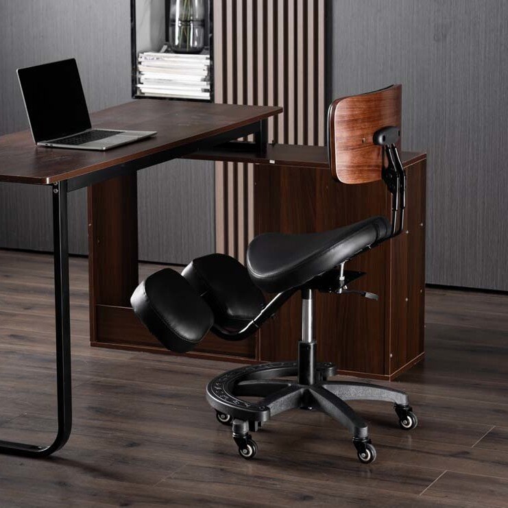 Office Chair - Adjustable Ergonomic Kneeling Chair Posture Correction