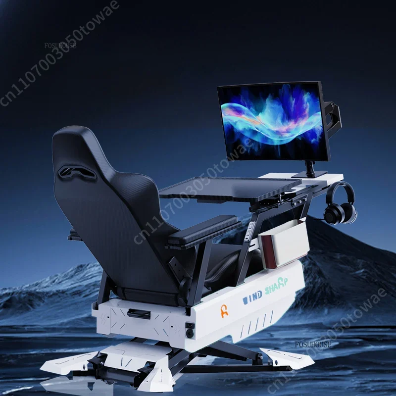 Reclining Gaming Station Cockp - Monitor Stand recension och pris