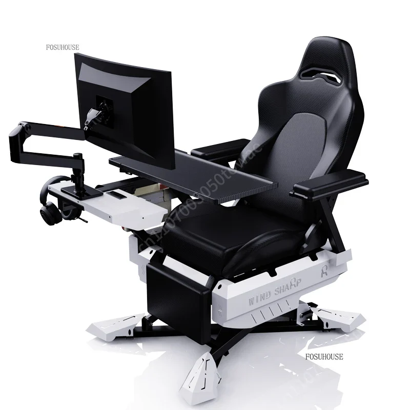 Reclining Gaming Station Cockp - Monitor Stand recension och pris