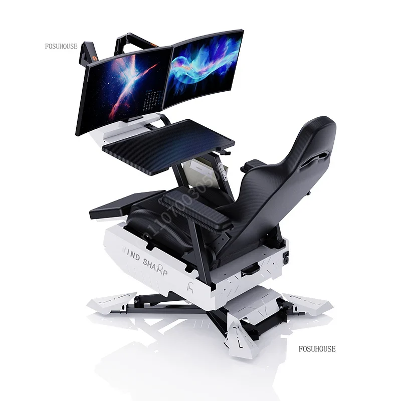 Reclining Gaming Station Cockp - Monitor Stand recension och pris