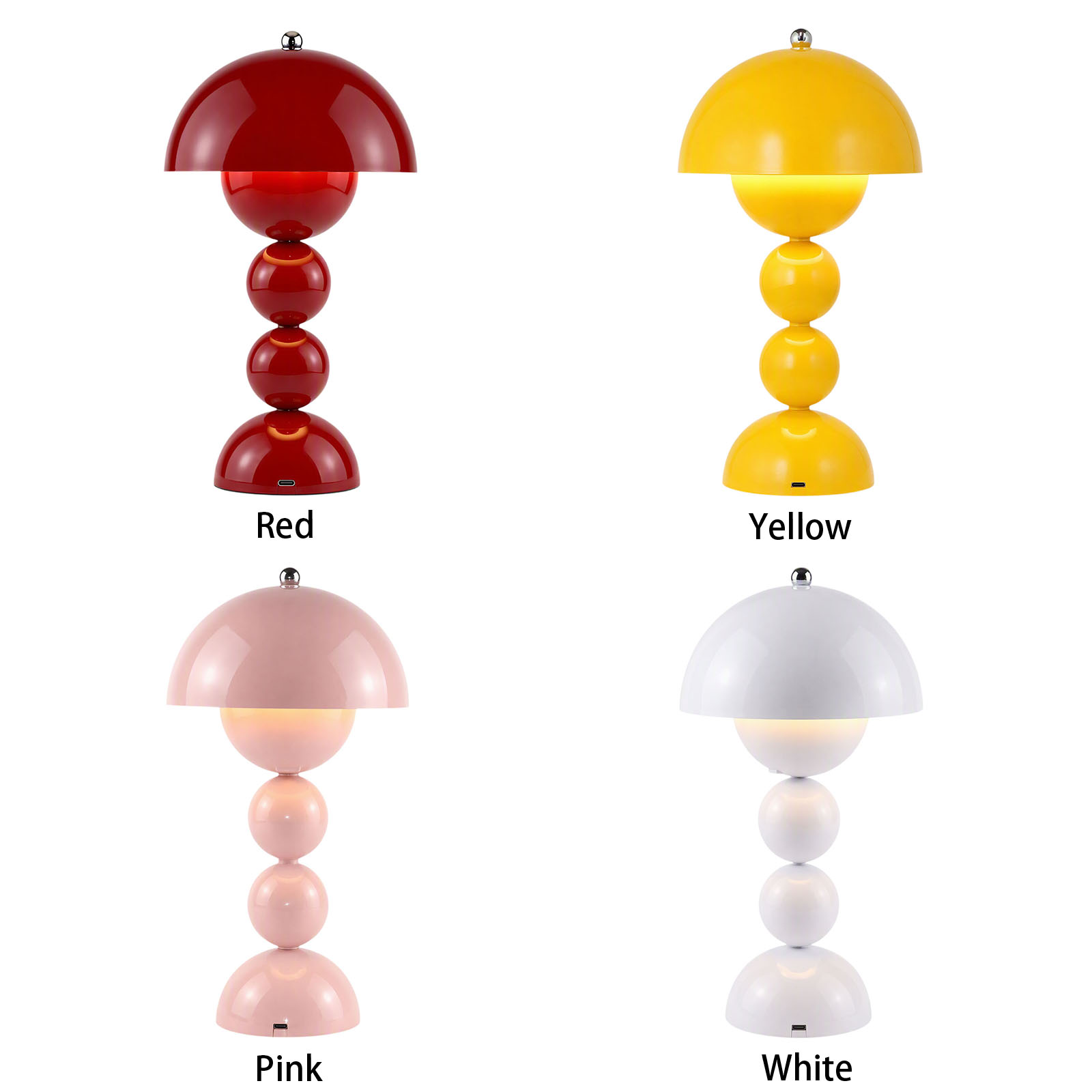 Mushroom Flower Bud Table Lamp - Desk Lamp recension och pris