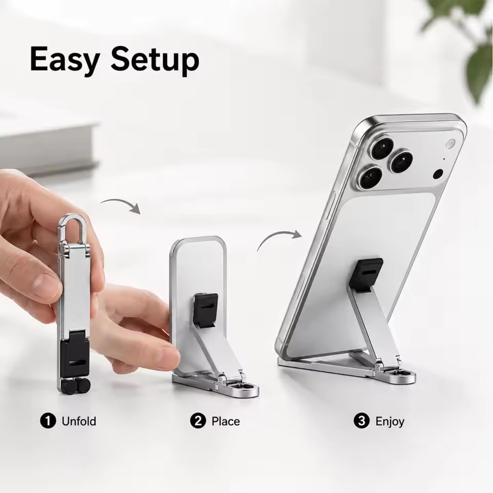 Mini Keychain Foldable Phone B - Standing Desk recension och pris