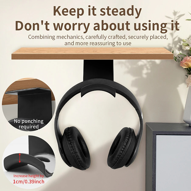 Universal Headphone Stand Adhe - Standing Desk recension och pris