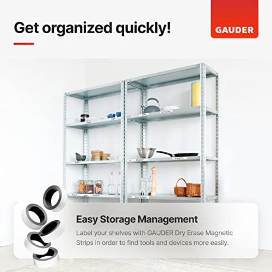 Dry Erase Magnetic Labels 3.3  - File Cabinet recension och pris