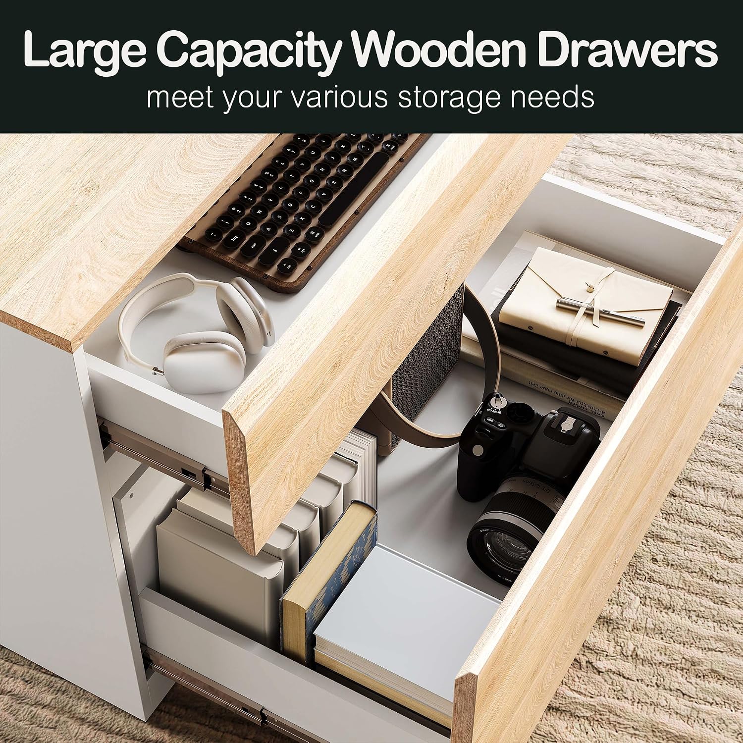 2 Drawer Lateral File Cabinet  - Printer Stand recension och pris