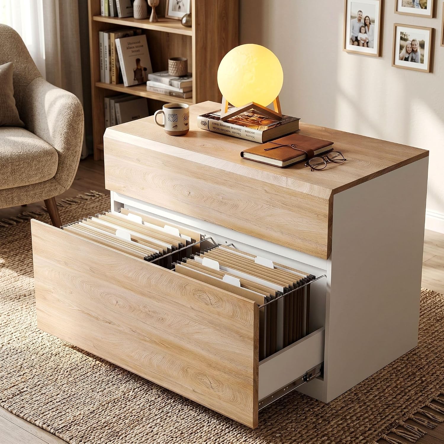 2 Drawer Lateral File Cabinet  - Printer Stand recension och pris