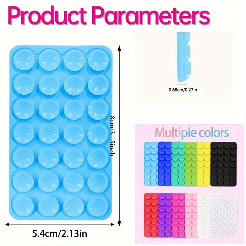 10Pcs Double-Sided Silicone Su - Standing Desk recension och pris