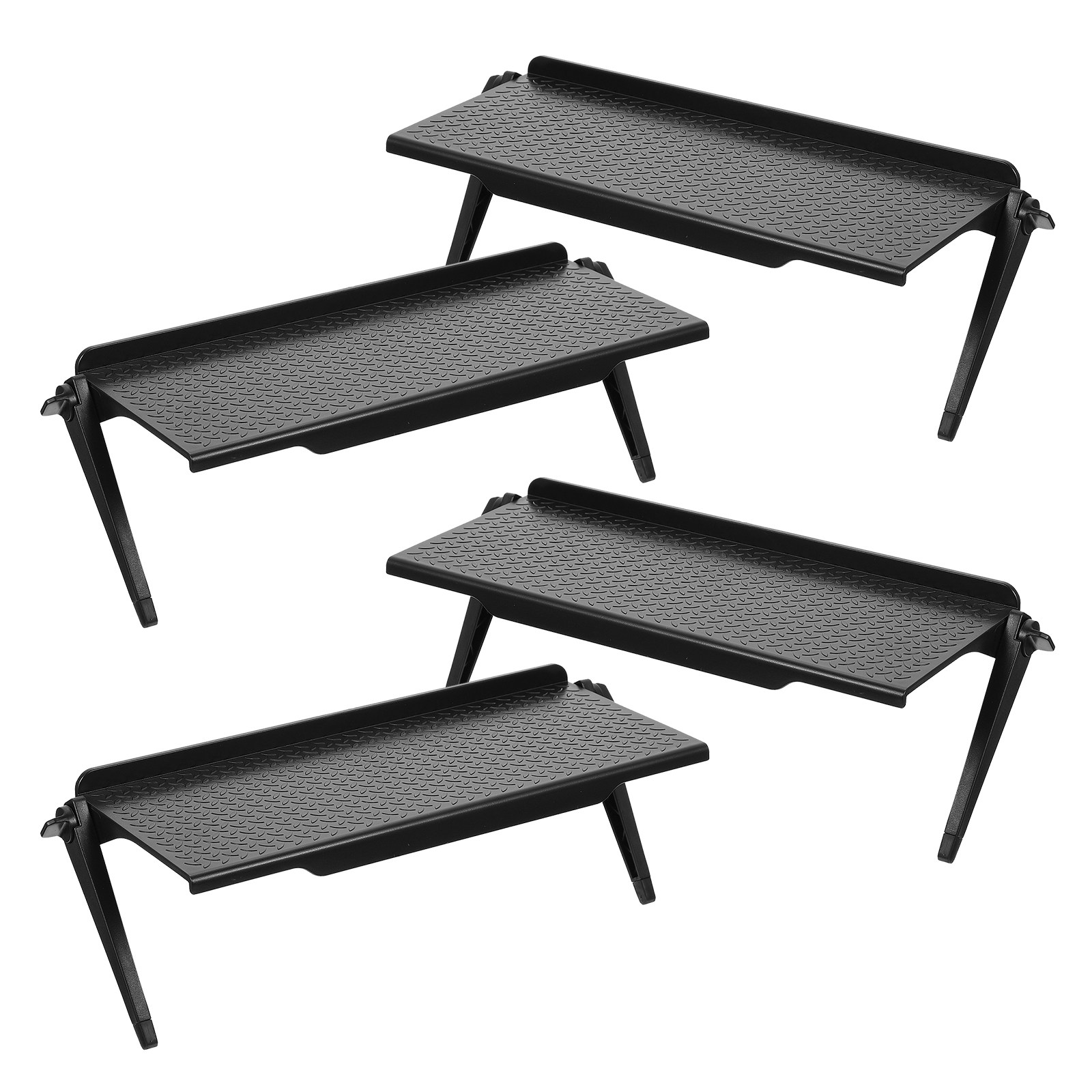 4Pcs TV Top Screen Shelf Adjus - Monitor Stand recension och pris