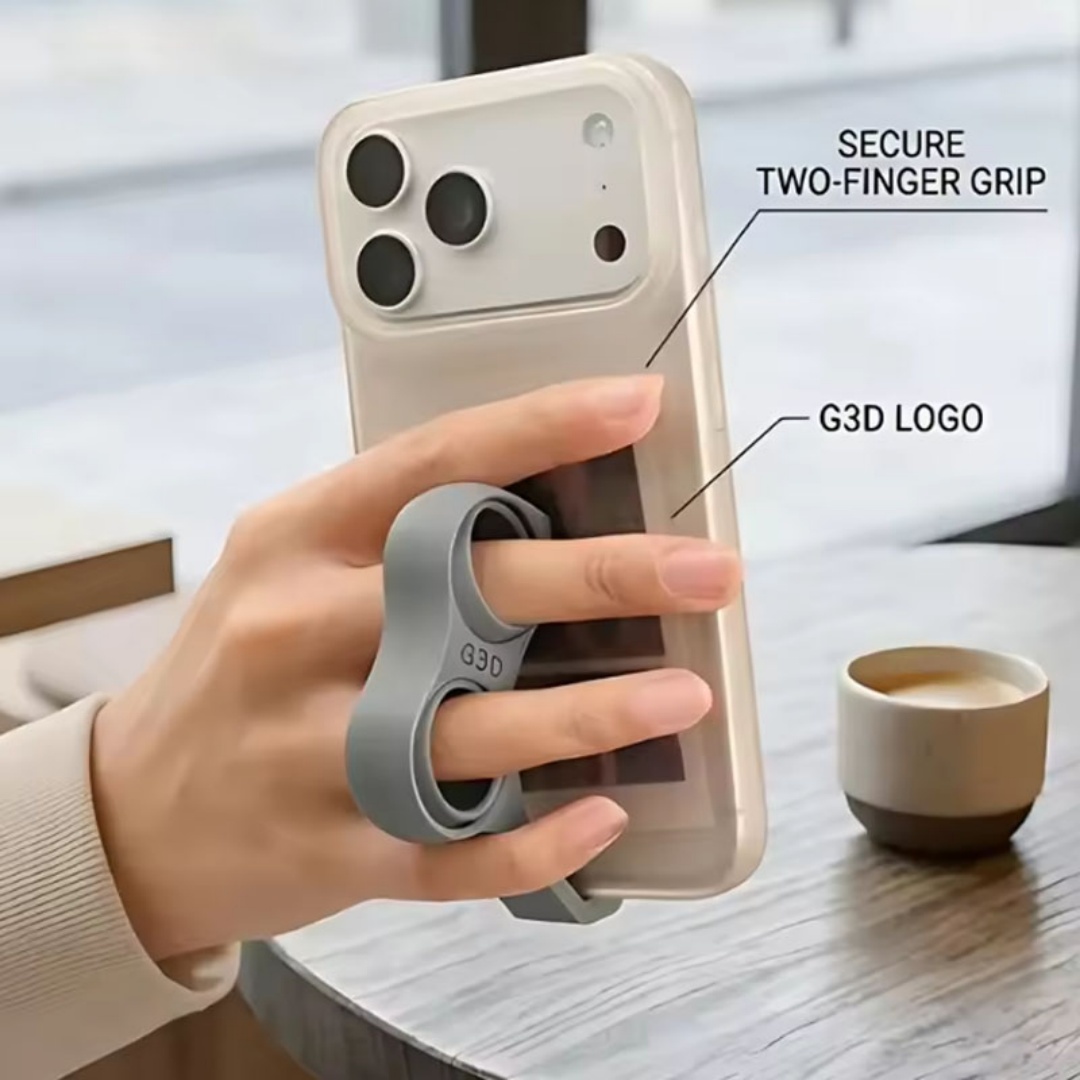 1PCS Cellphone Grip Holder Fin - Standing Desk recension och pris