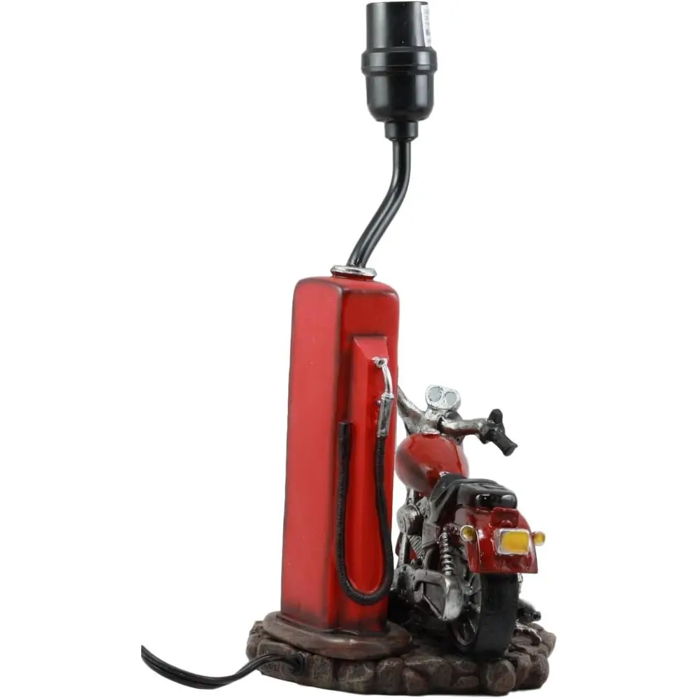 Vintage Retro Red Motorcycle G - Desk Lamp recension och pris