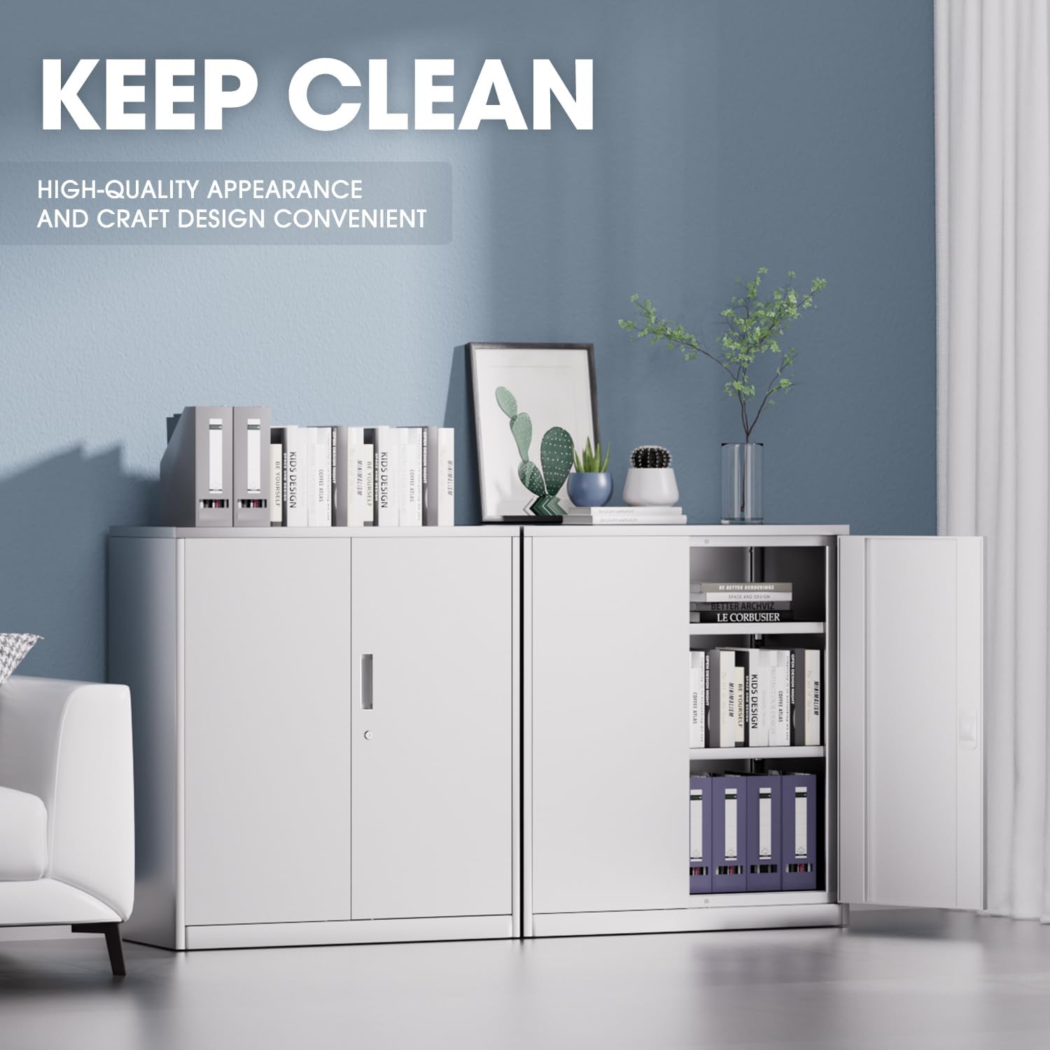 #￥forModern Heavy Duty White M - File Cabinet recension och pris