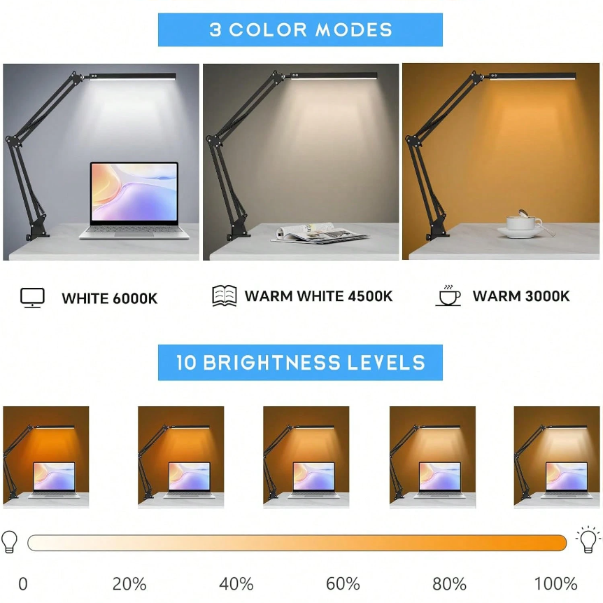 LED Desk Lamp For Home,Reading - Desk Lamp recension och pris