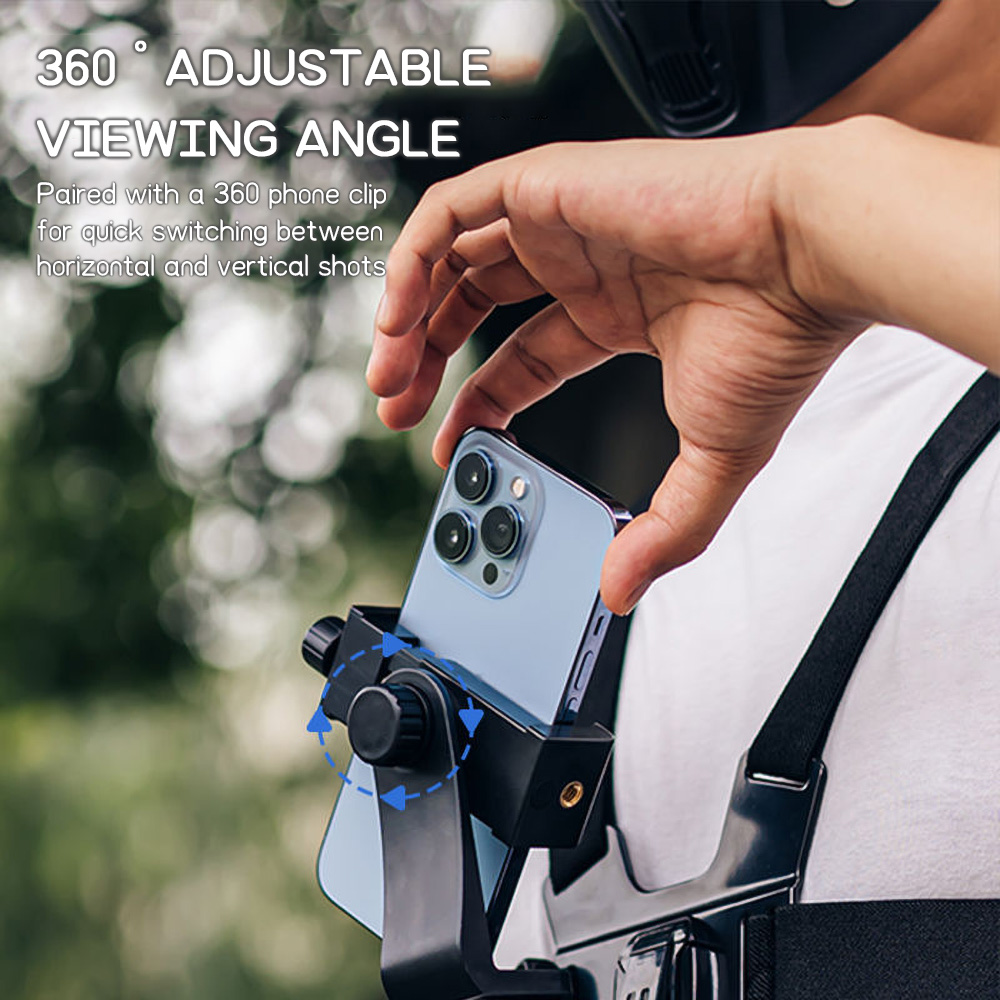 Chest Mount Phone Strap Holder - Standing Desk recension och pris