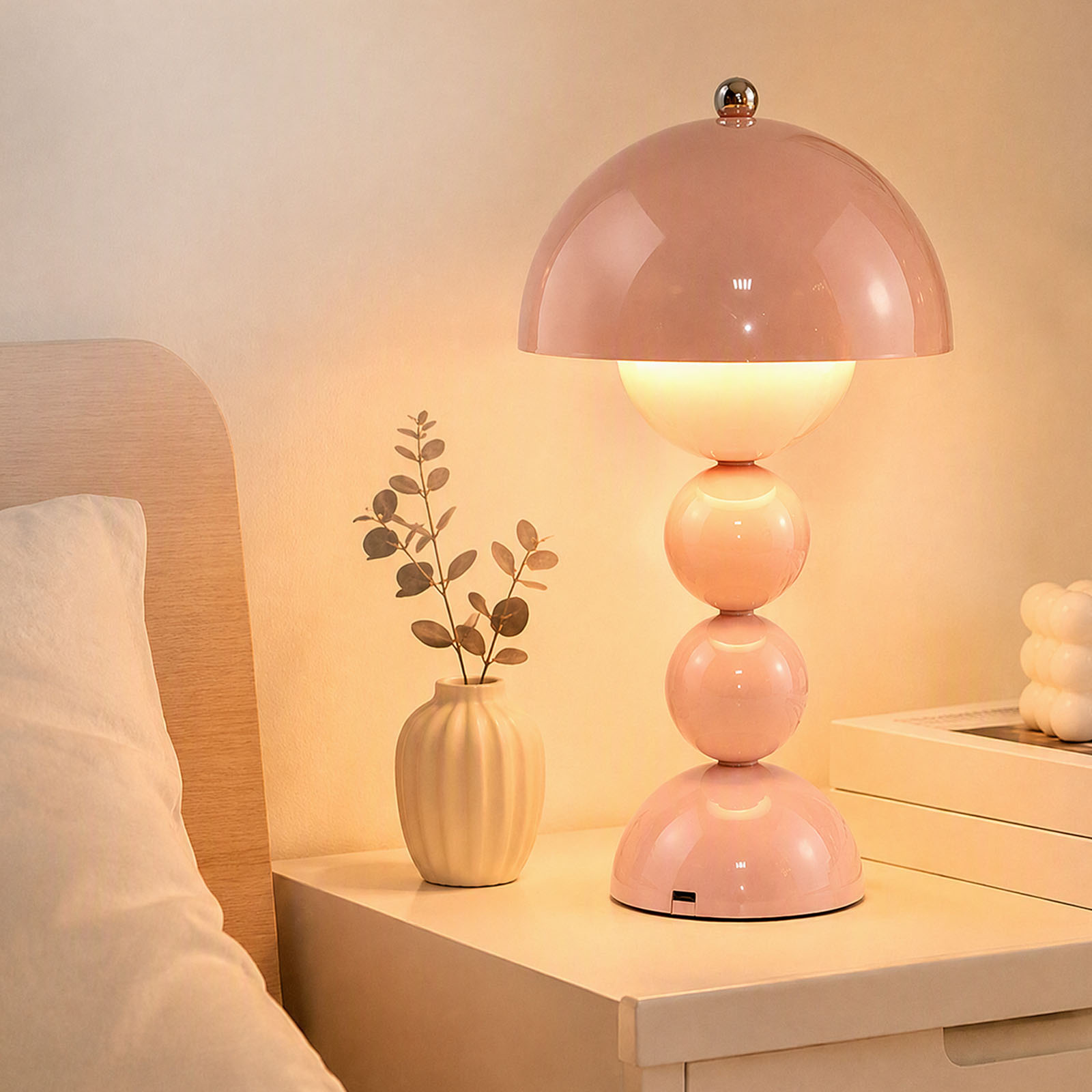 Vintage Mushroom Table Lamp US - Desk Lamp recension och pris